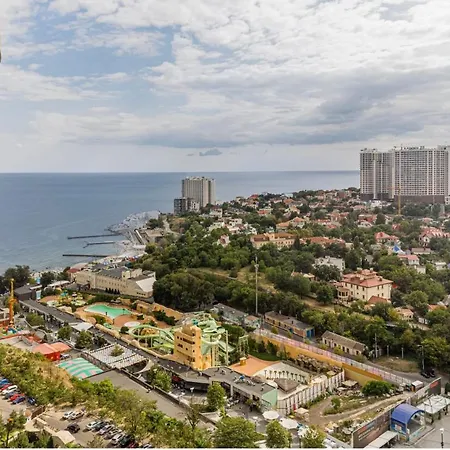 Apartment Fainorent Luxury Penthouse в гагарін плаза найкраща терраса, прямий вид, джакузи, аркадія *